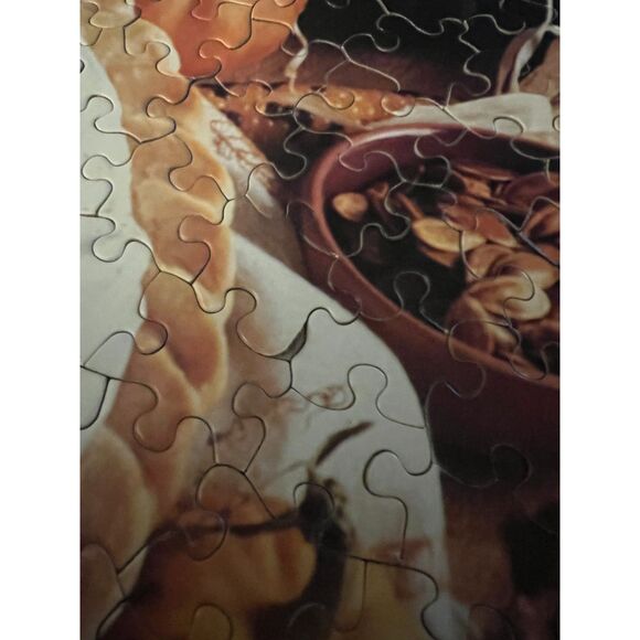 Betty Crocker jigsaw Puzzle 550 Pieces 1991 VTG recipe card creamy pumpkin pie - Picture 10 of 10